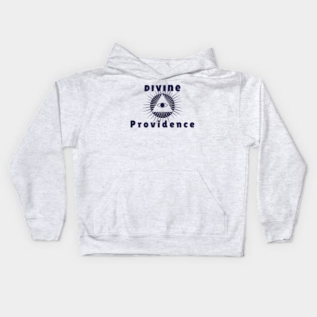 Divine Providence Kids Hoodie by Godynagrit